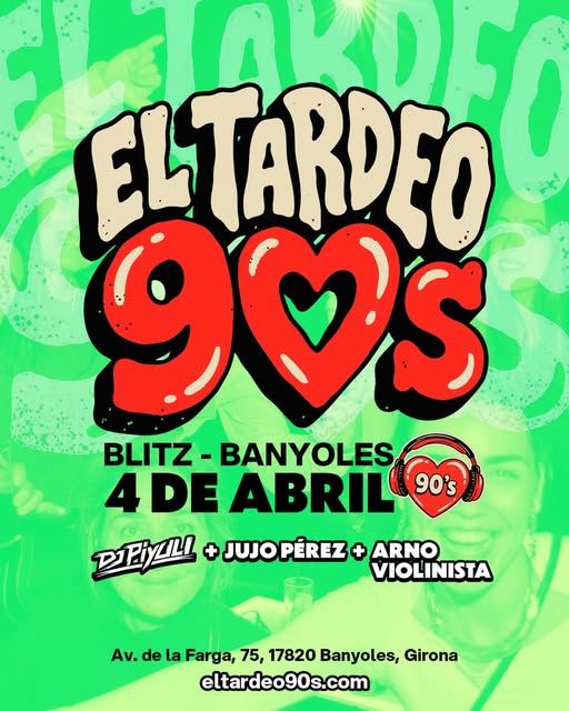 Blitz Disco Banyoles - Tardeo 90's