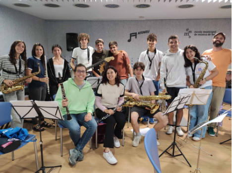 Música: Fem jazz! Big Band de l’Ateneu (EMMB)