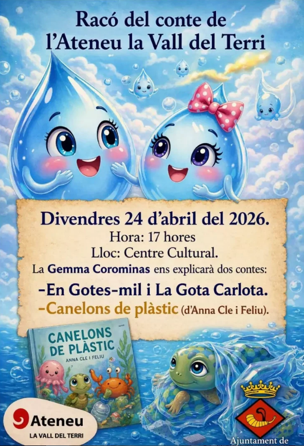Racó del conte - En Gotes-mil i la Gota Carlota i Canelons de plàstic