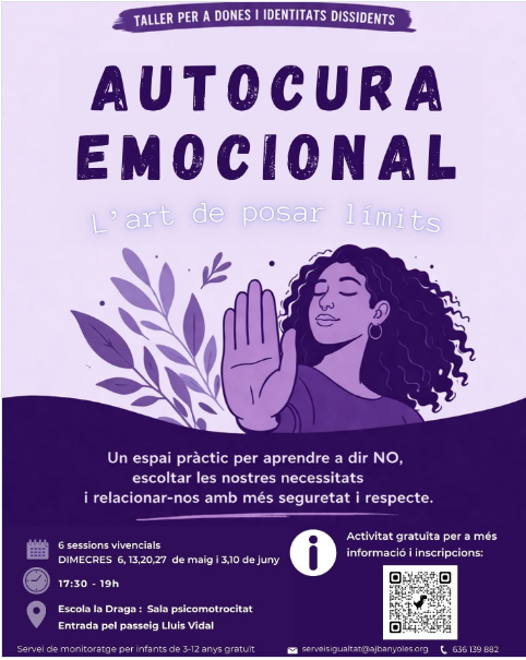 Taller – Autocura emocional: l’art de posar límits