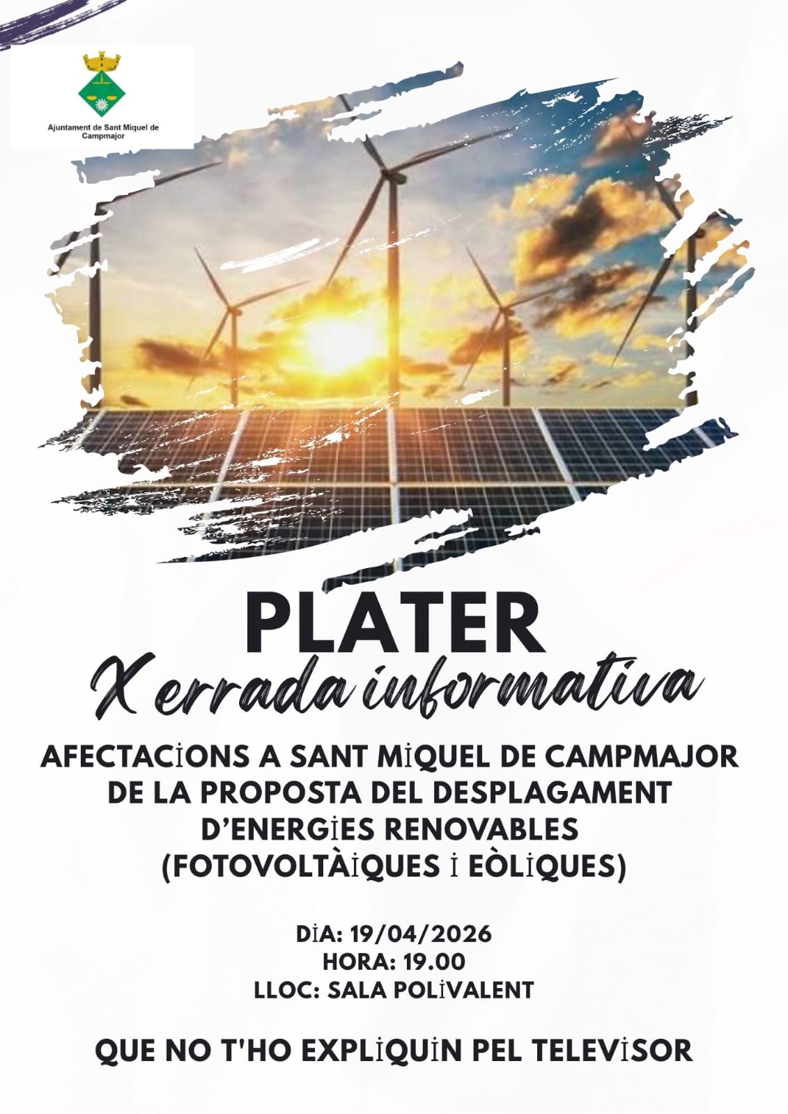 Xerrada  – Plater a Sant Miquel de Campmajor
