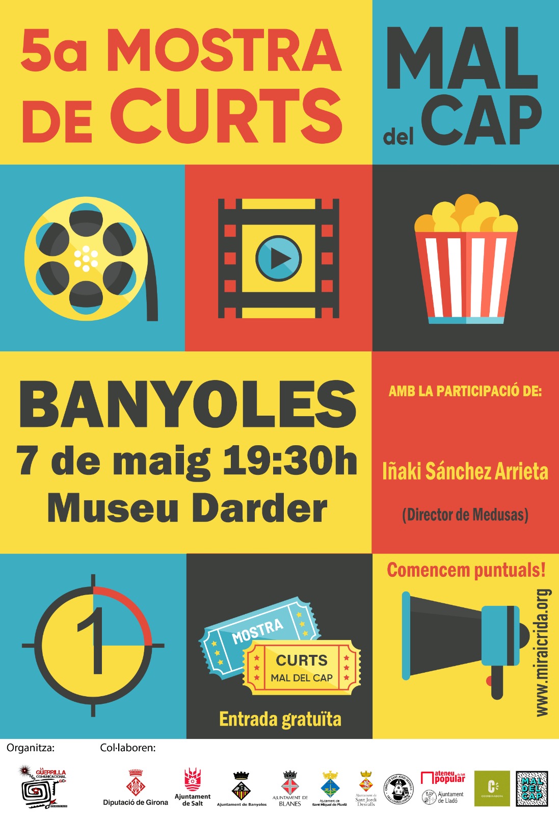 5a Mostra de curtmetratges Mal de Cap