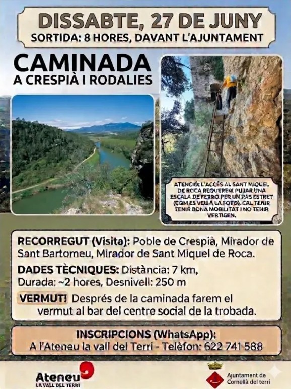 Caminada – Crespià i rodalies
