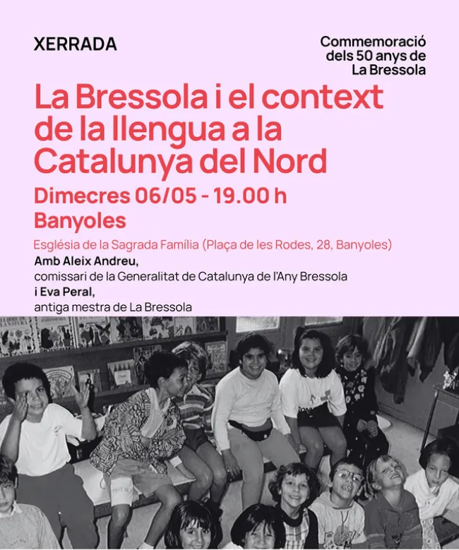 Xerrada – Commemoració dels 50 anys de la Bressola