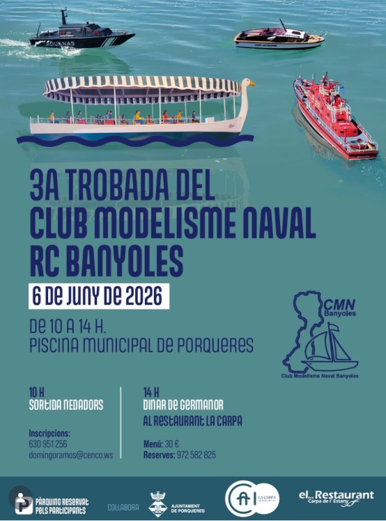 3a trobada del Club Modelisme Naval RC Banyoles