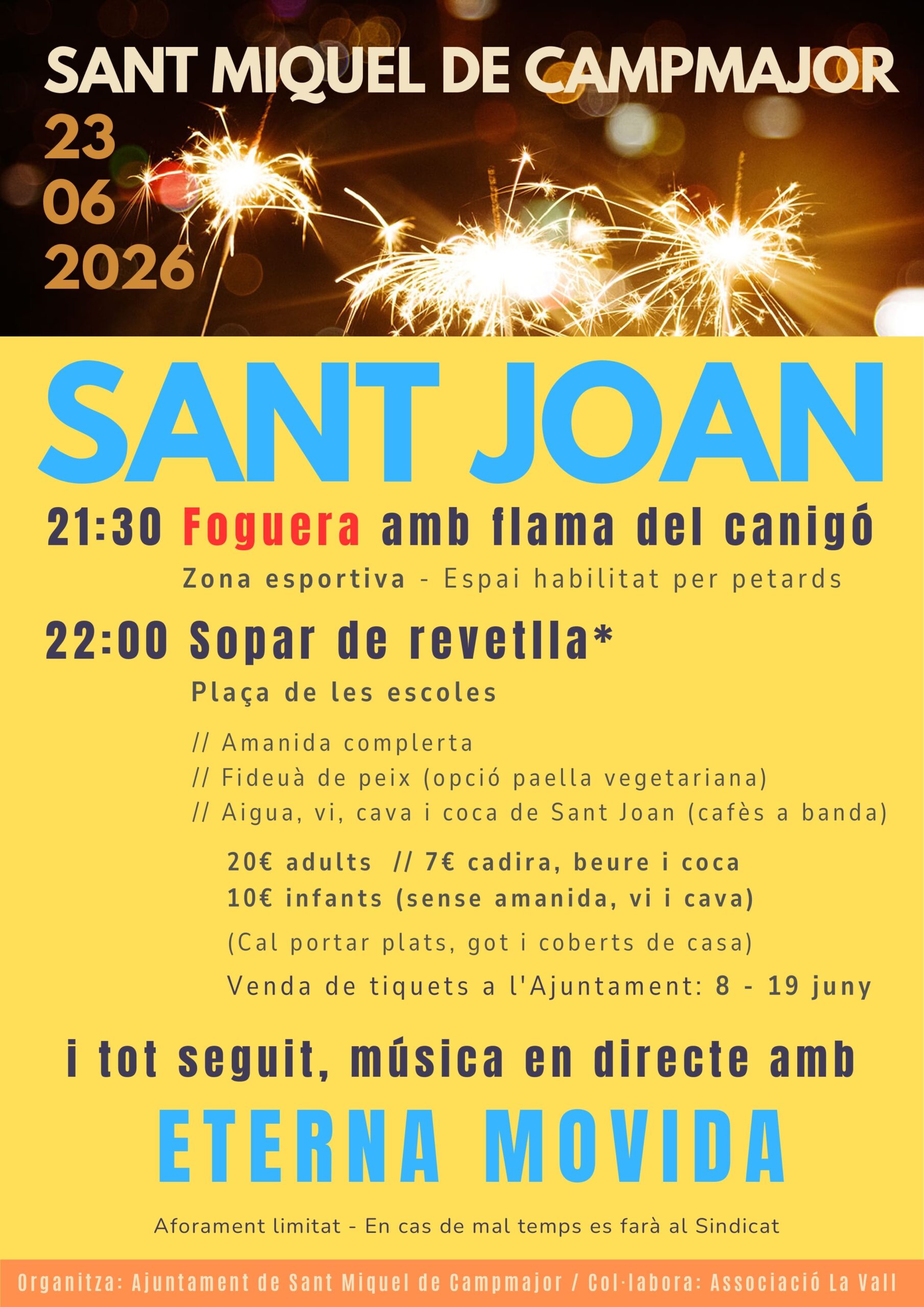 Festa de Sant Joan a Sant Miquel de Campmajor