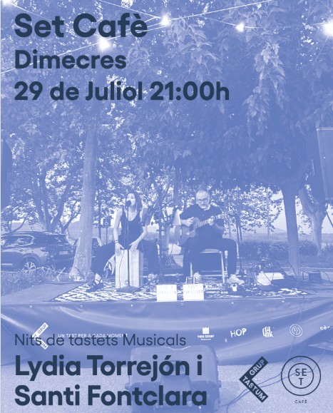 Música – Nits de Tastets Musicals al Set Cafè: Lydia Torrejón i Santi Fontclara