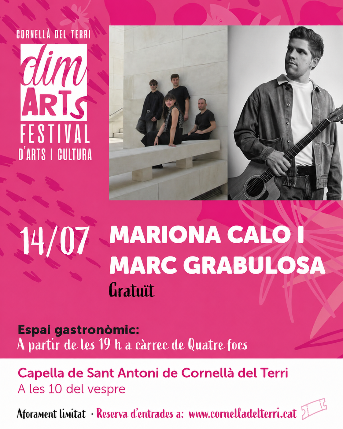 Música – DimArts Festival d'Arts i Cultura: Mariona Galo i Marc Grabulosa