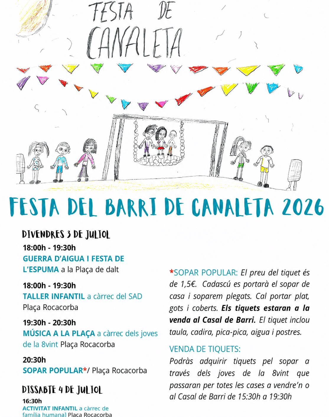 Festa del barri de Canaleta