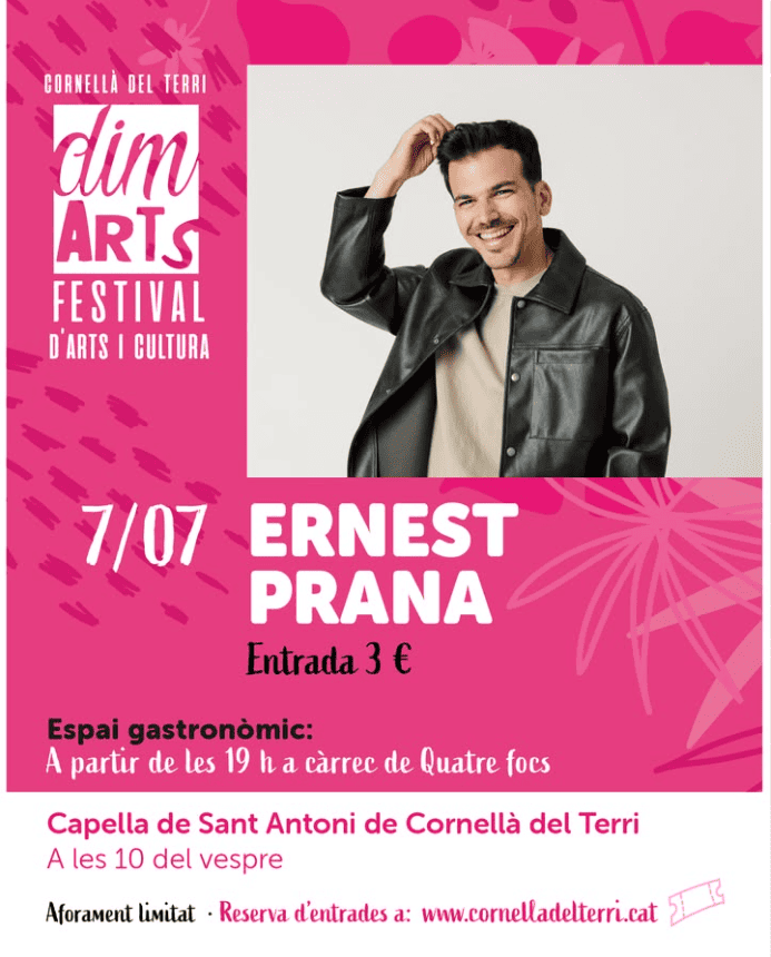 Música – DimArts Festival d'Arts i Cultura: Ernest Prana