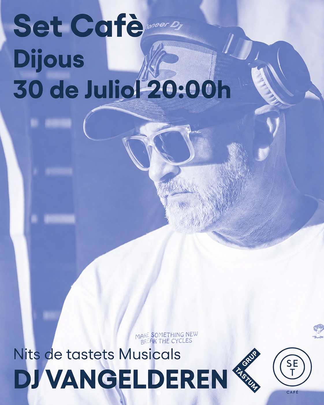 Música – Nits de Tastets Musicals al Set Cafè: Dj. Vangelderen