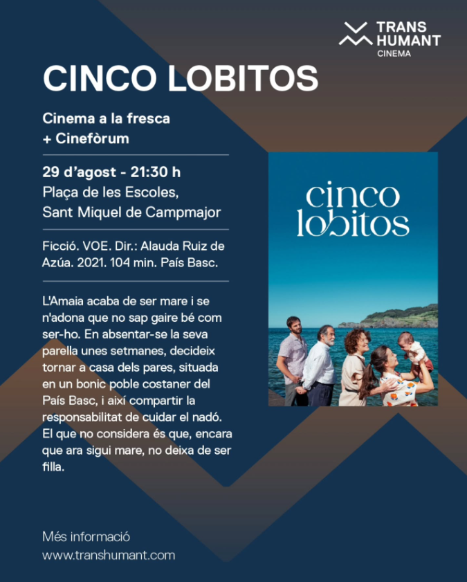 Cinema a la fresca a Sant Miquel de Campmajor