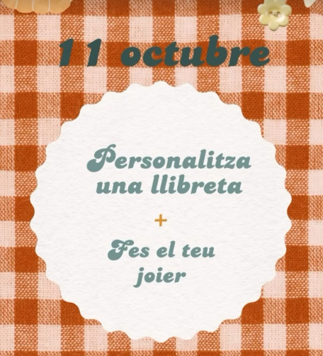 Taller - Taller creatiu de personalitzar la teva llibreta i fer un joier