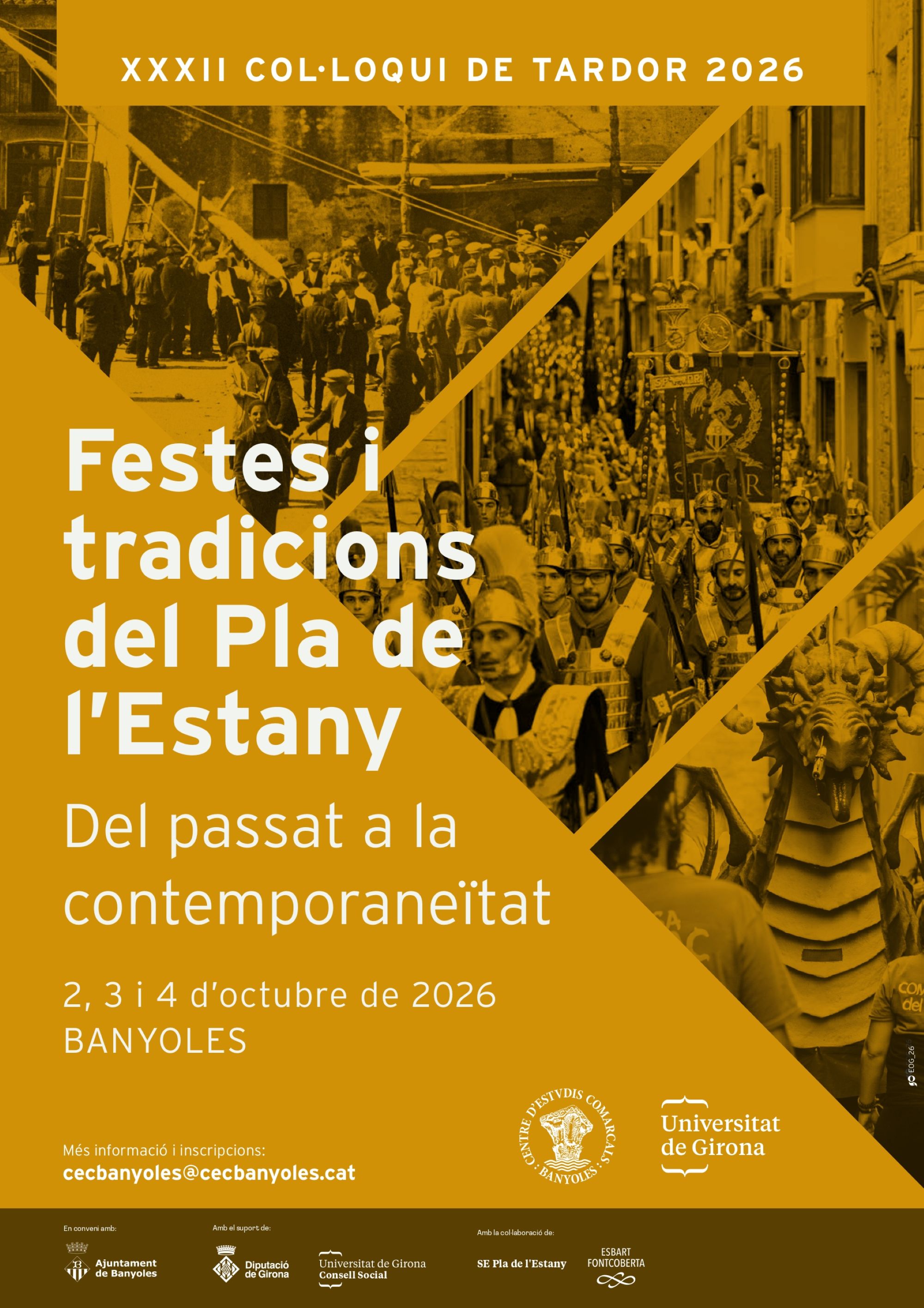 Col.loqui de Tardor - Festes i tradicions del Pla de l’Estany. Del passat a la contemporaneïtat